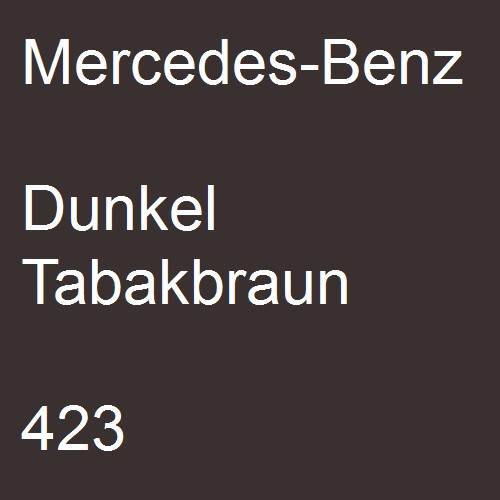 Mercedes-Benz, Dunkel Tabakbraun, 423.